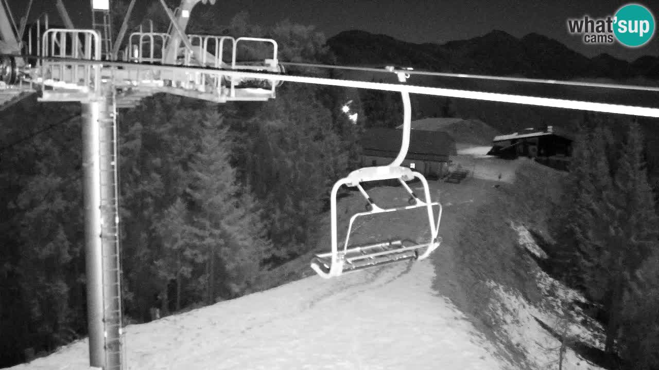 Webcam Kranjska Gora VITRANC 2 | Station supérieure