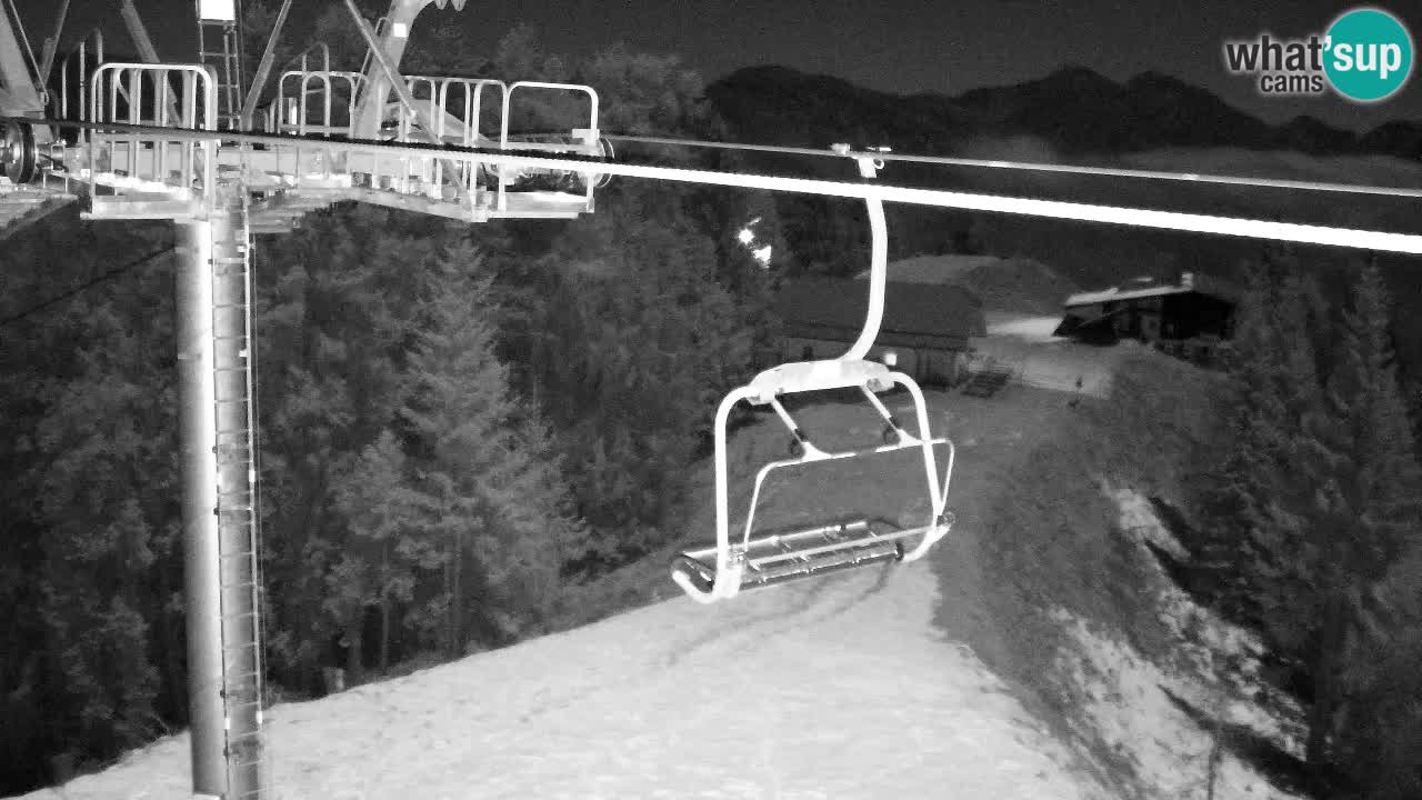 Webcam Kranjska Gora VITRANC 2 | station supérieure