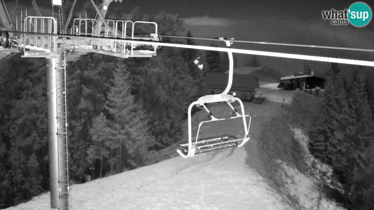 Webcam Kranjska Gora VITRANC 2 | Station supérieure