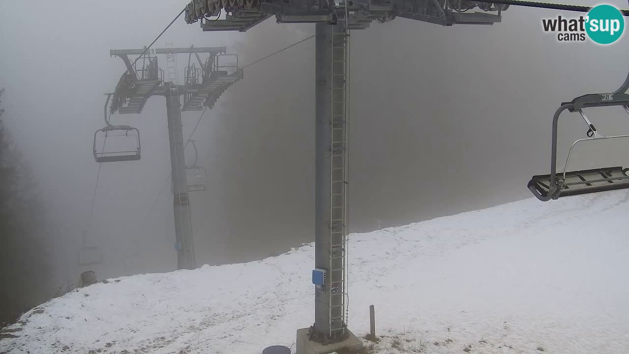 Webcam Kranjska Gora VITRANC 2 upper station
