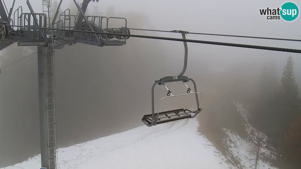 Webcam Kranjska Gora VITRANC 2 upper station