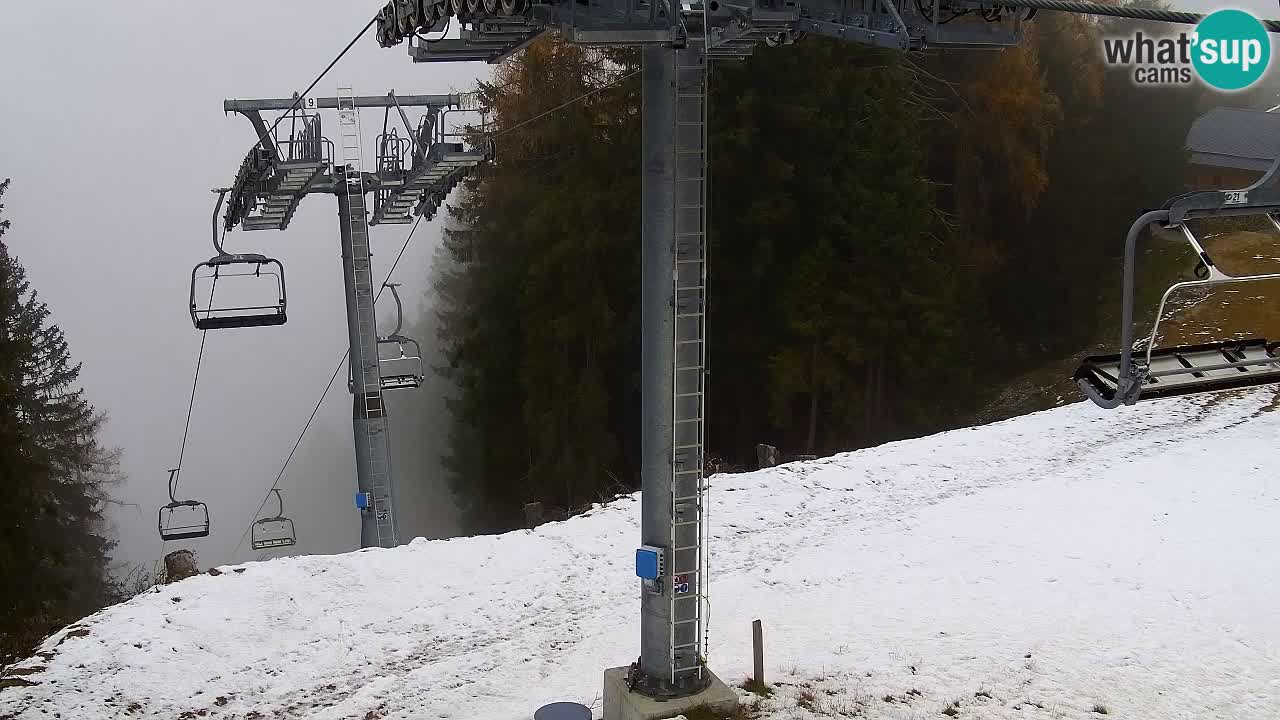 Webcam Kranjska Gora VITRANC 2 | station supérieure
