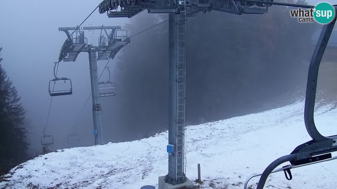 Webcam Kranjska Gora VITRANC 2 | station supérieure