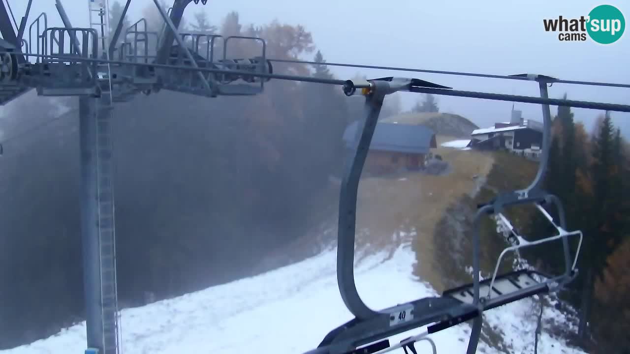 Web kamera Kranjska Gora VITRANC 2 | gornja postaja