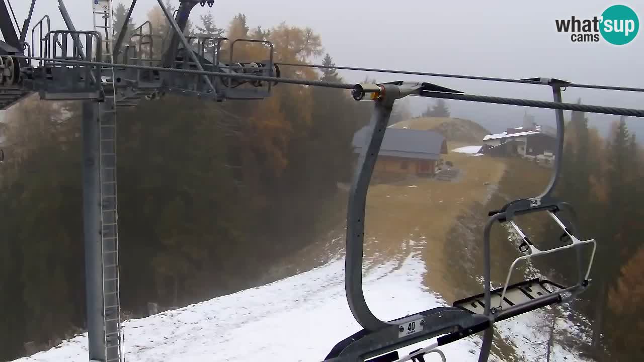 Webcam Kranjska Gora VITRANC 2 upper station