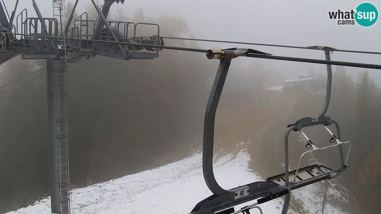 Web kamera Kranjska Gora VITRANC 2 | gornja postaja