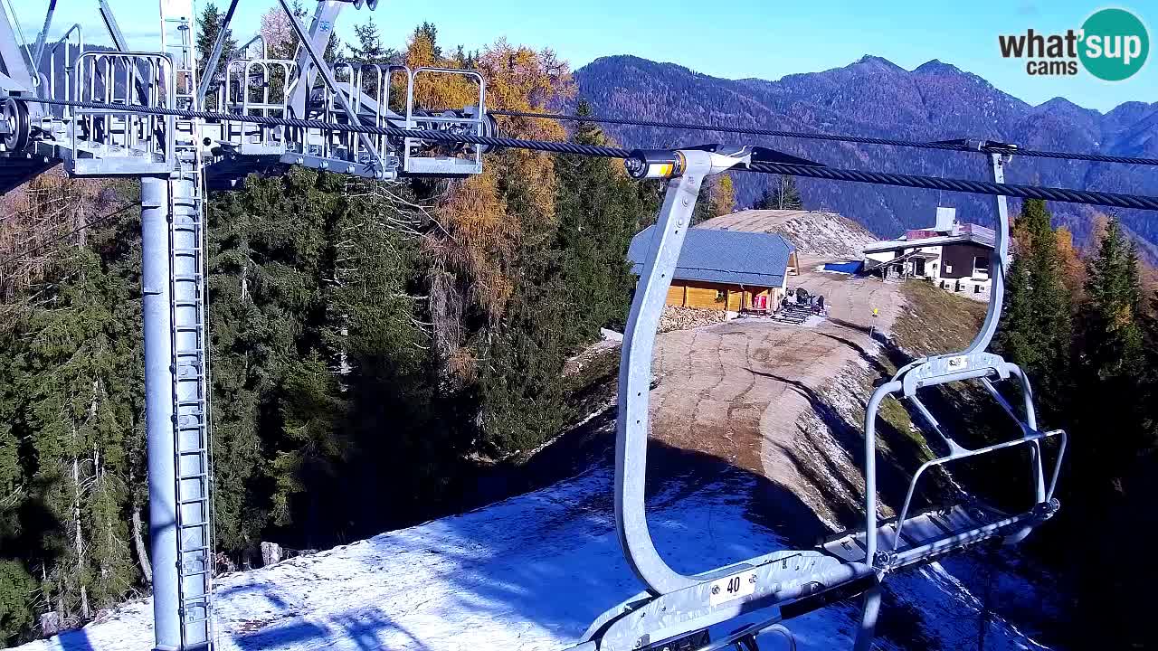 Web kamera Kranjska Gora VITRANC 2 | gornja postaja