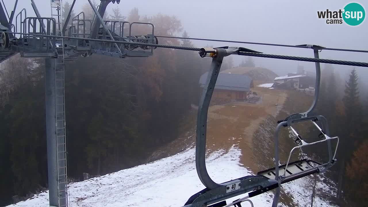 Web kamera Kranjska Gora VITRANC 2 | gornja postaja