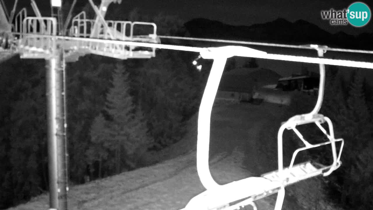 Webcam Kranjska Gora VITRANC 2 upper station