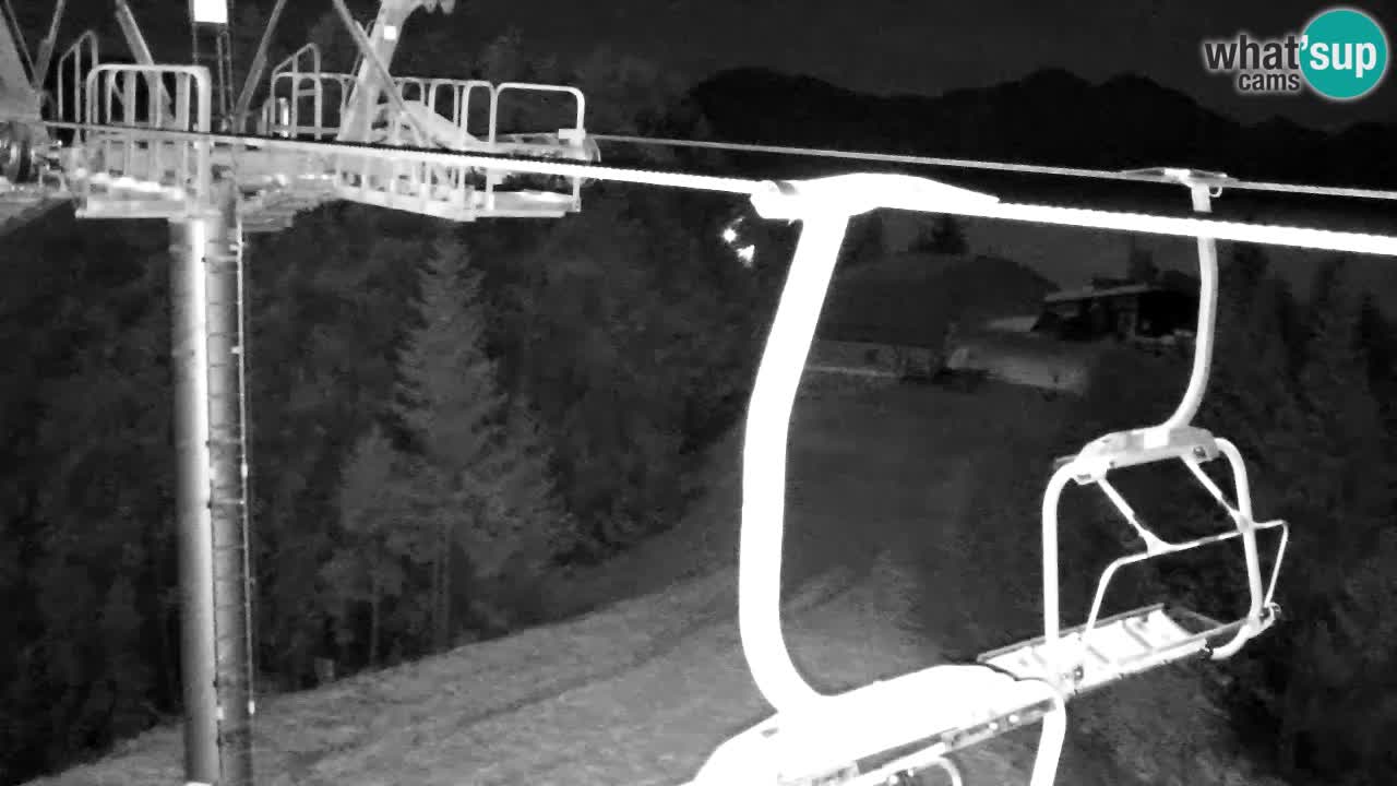 Web kamera Kranjska Gora VITRANC 2 | gornja postaja