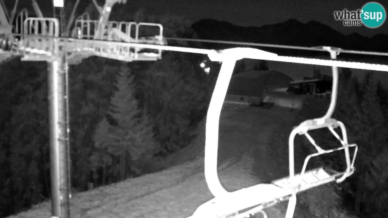 Webcam Kranjska Gora VITRANC 2 upper station