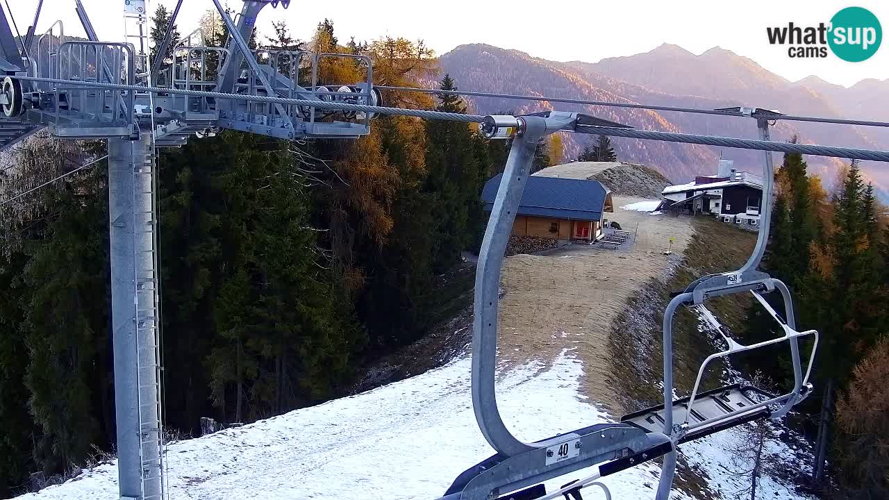 Webcam Kranjska Gora VITRANC 2 | station supérieure