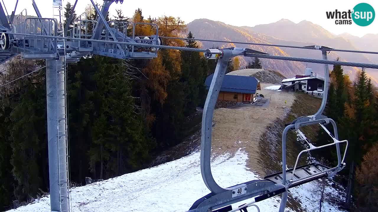 Webcam Kranjska Gora VITRANC 2 upper station