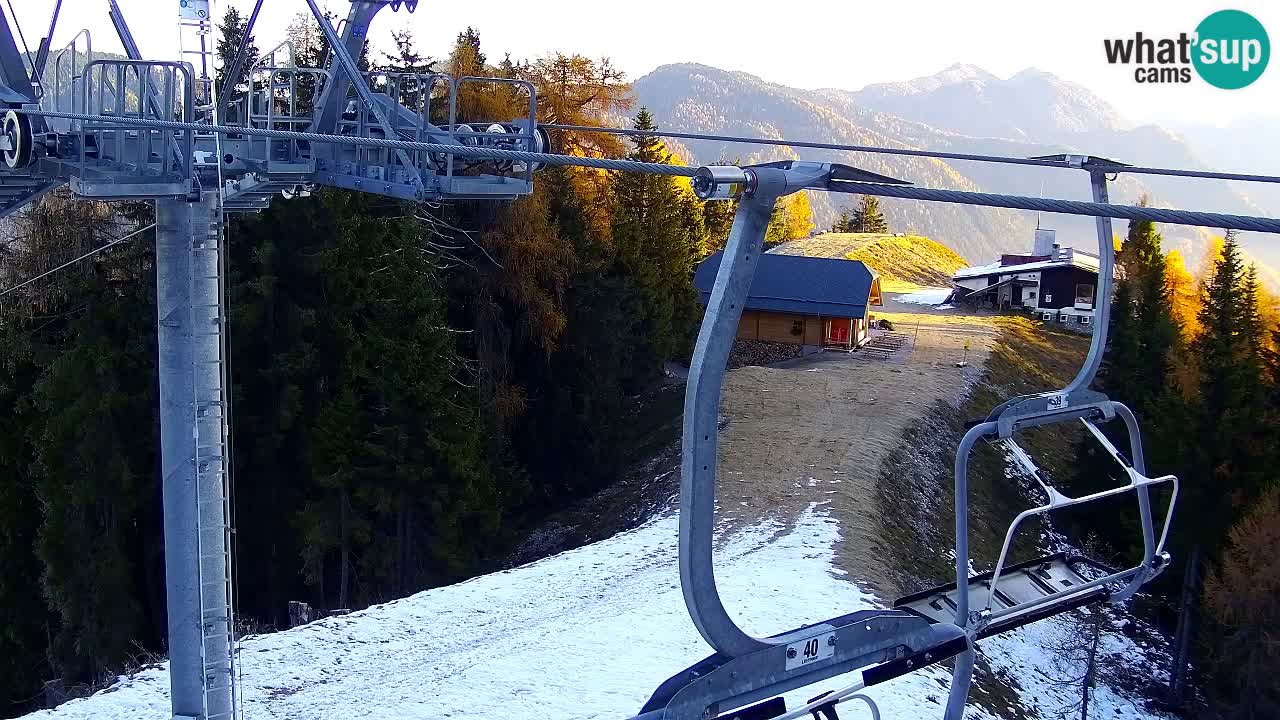 Webcam Kranjska Gora VITRANC 2 upper station
