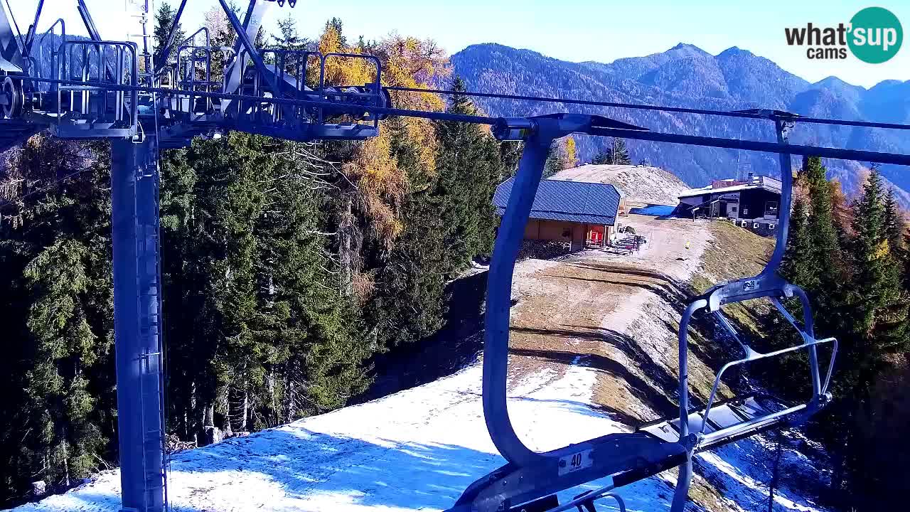 Webcam Kranjska Gora VITRANC 2 | station supérieure