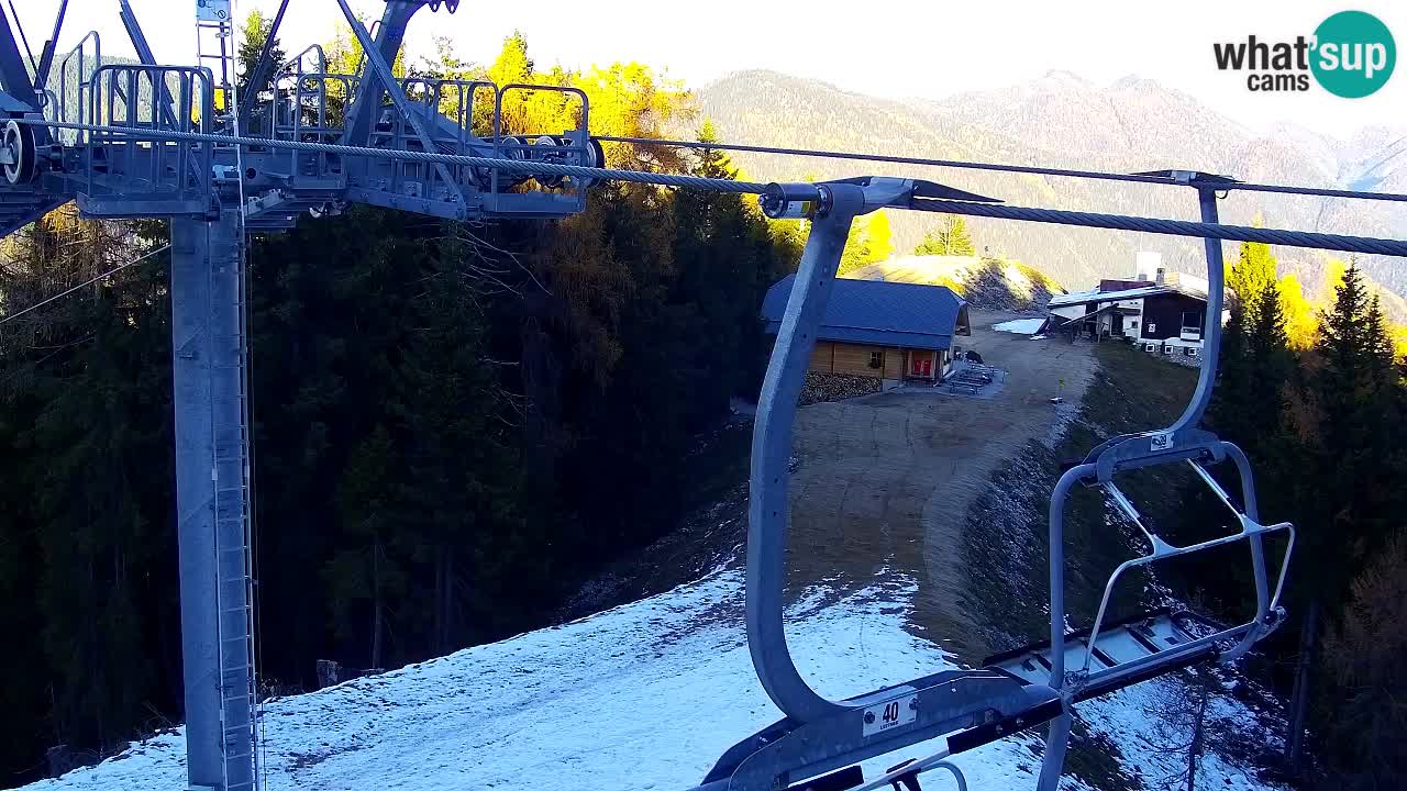 Web kamera Kranjska Gora VITRANC 2 | gornja postaja