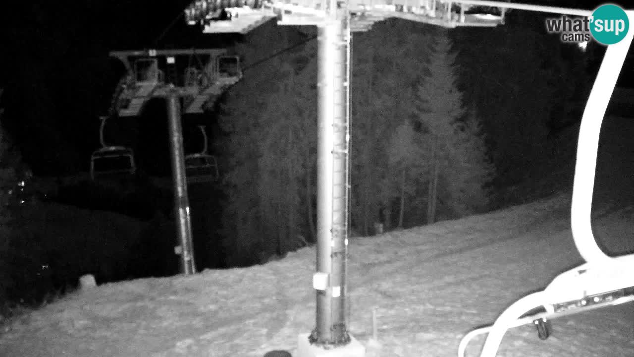 Web kamera Kranjska Gora VITRANC 2 | gornja postaja