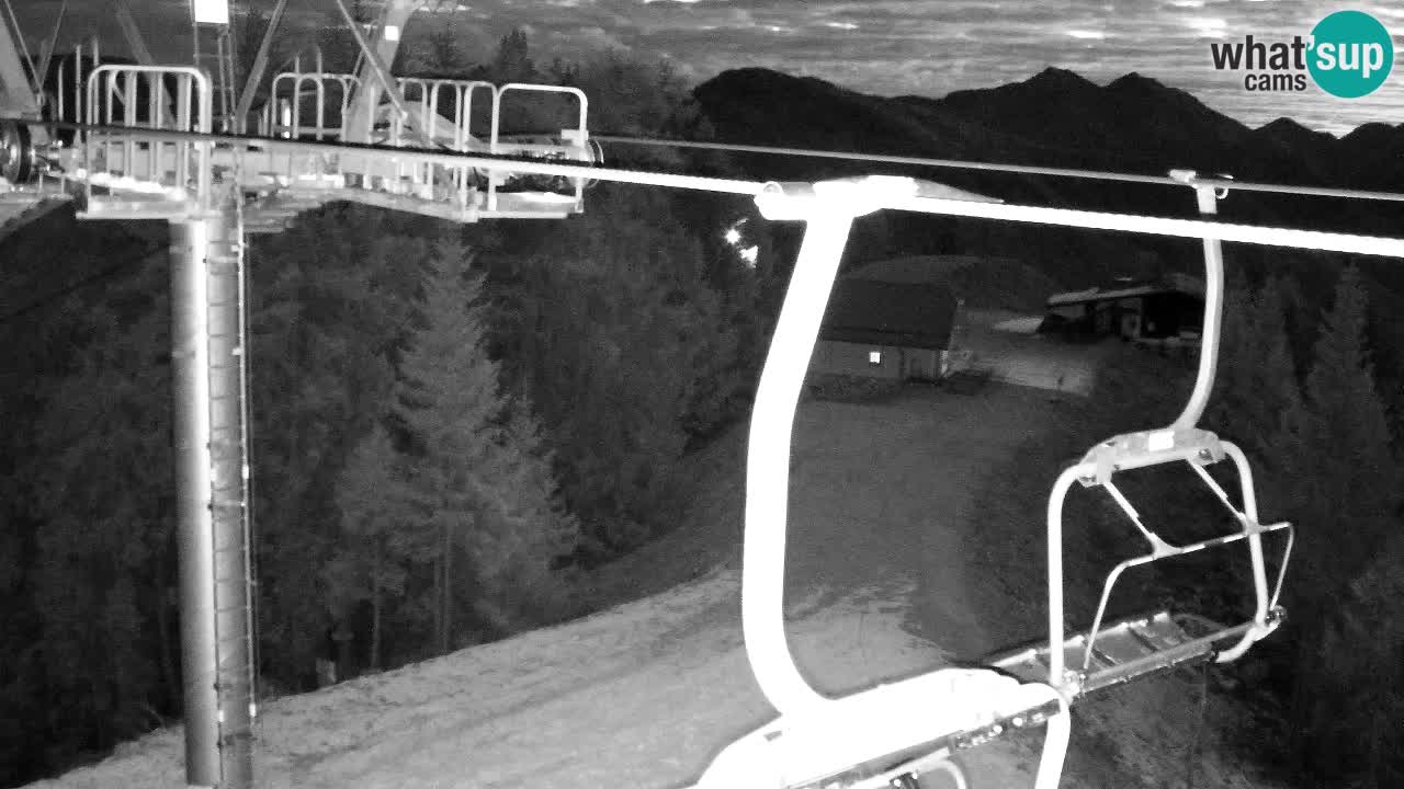 Web kamera Kranjska Gora VITRANC 2 | gornja postaja