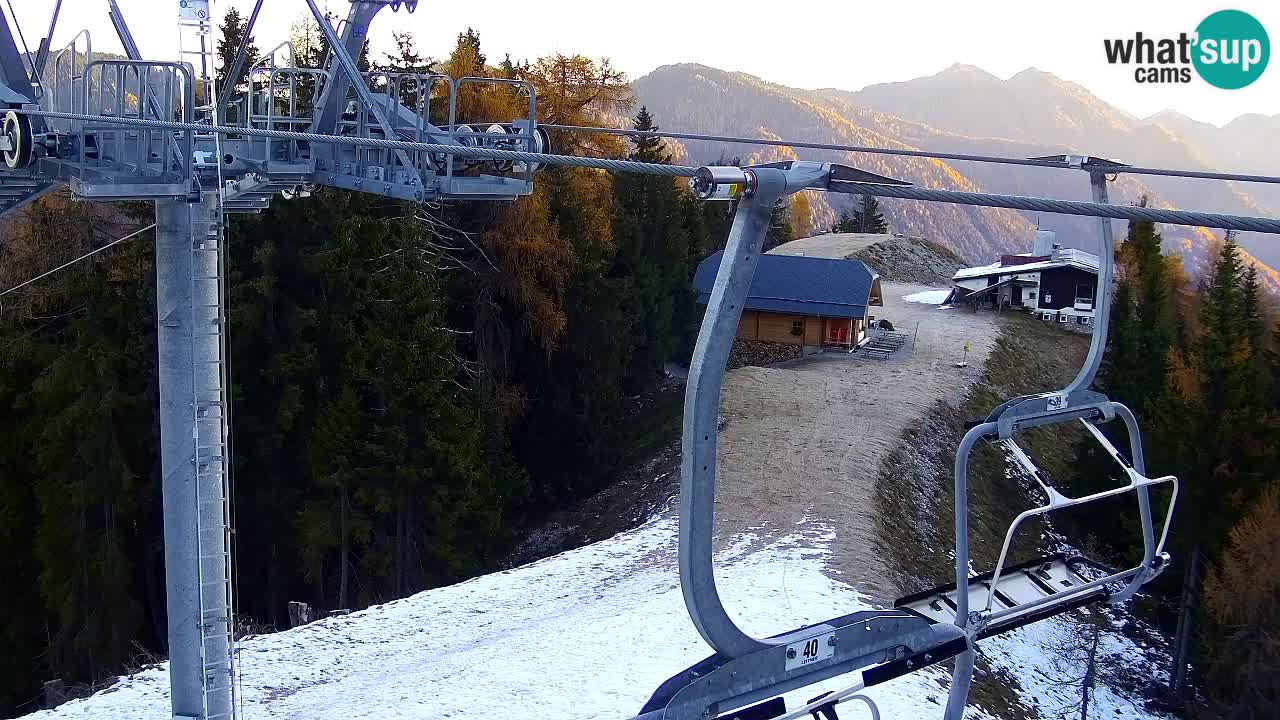 Web kamera Kranjska Gora VITRANC 2 | gornja postaja