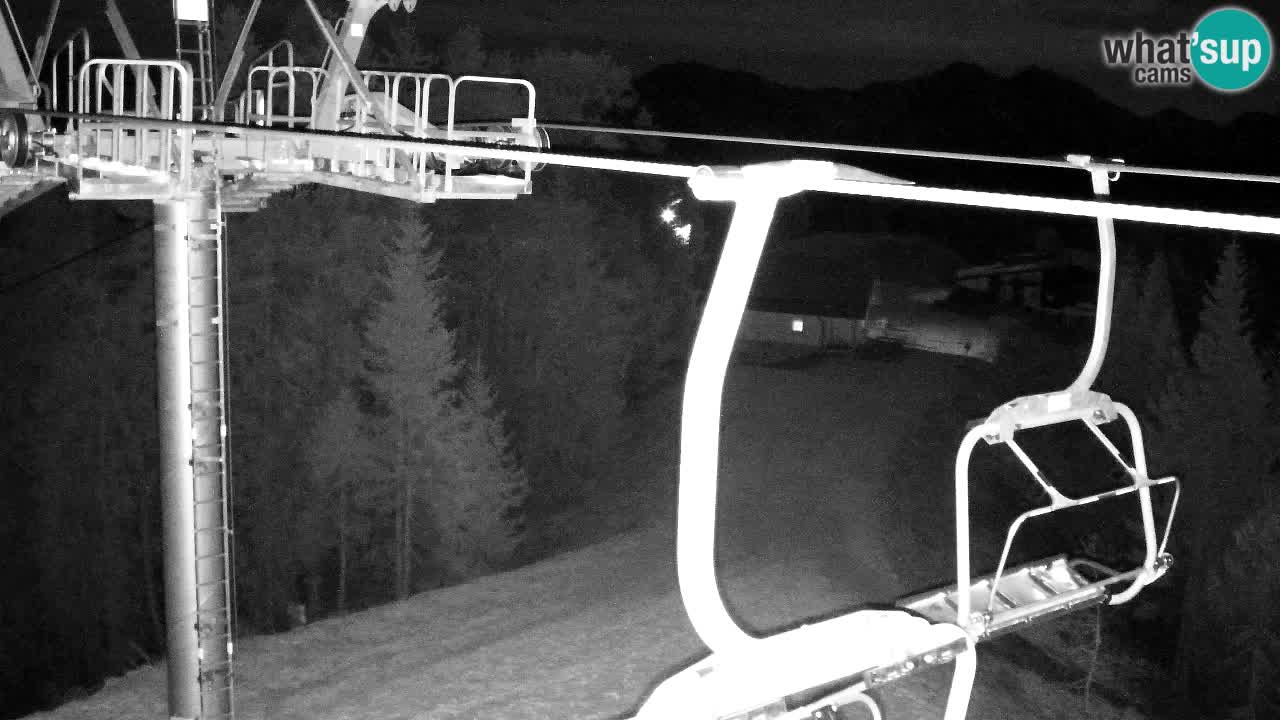 Webcam Kranjska Gora VITRANC 2 | Station supérieure