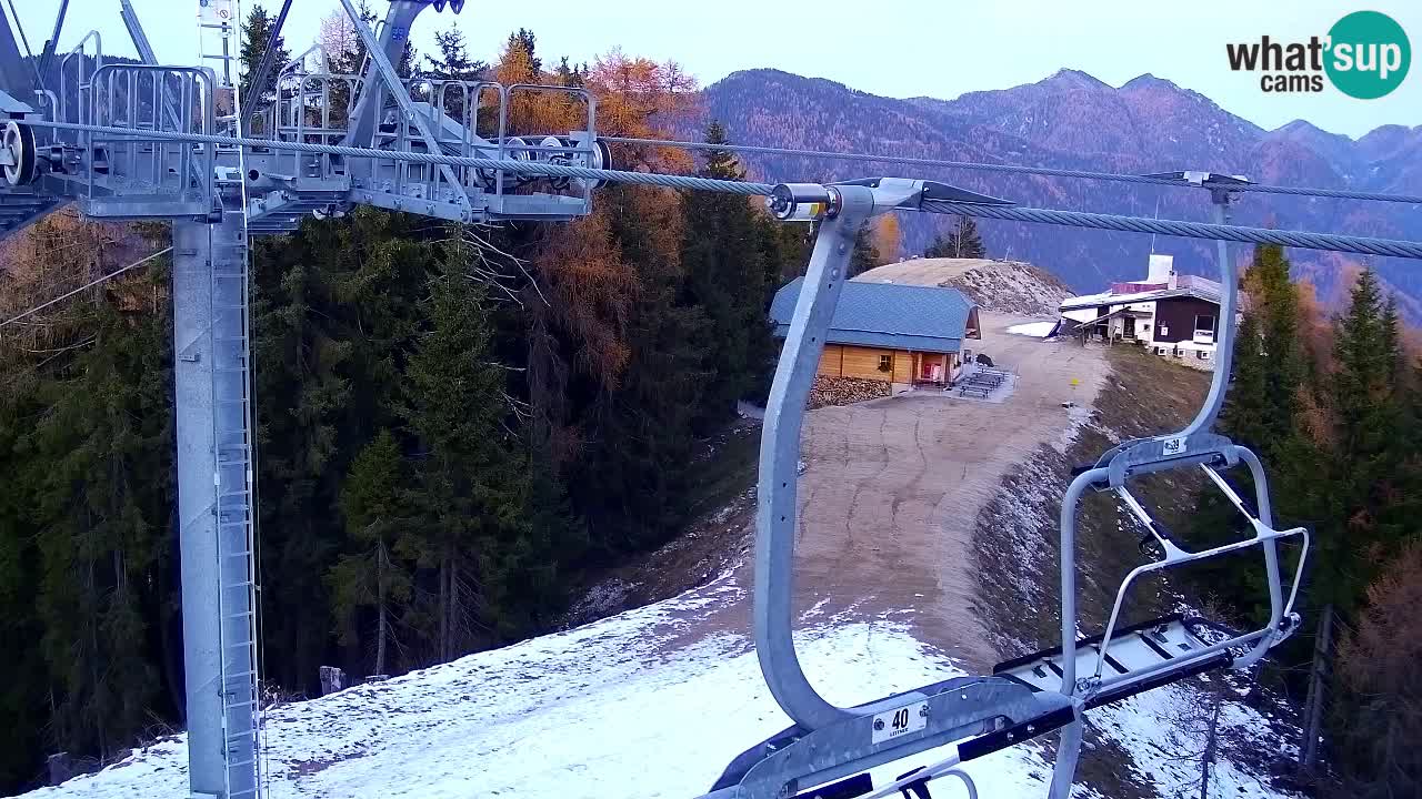 Web kamera Kranjska Gora VITRANC 2 | gornja postaja