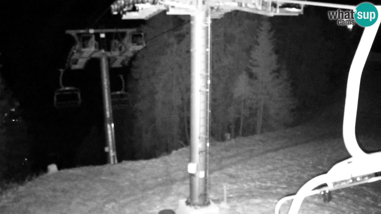 Web kamera Kranjska Gora VITRANC 2 | gornja postaja