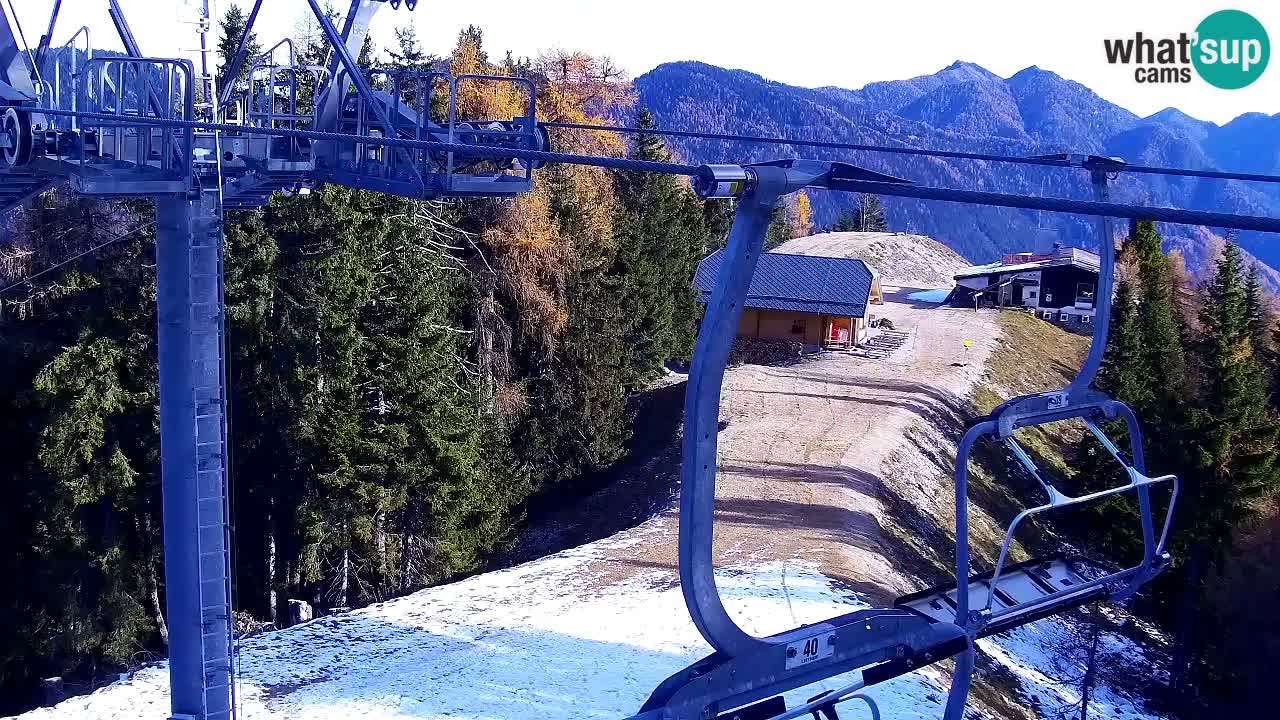 Webcam Kranjska Gora VITRANC 2 | station supérieure