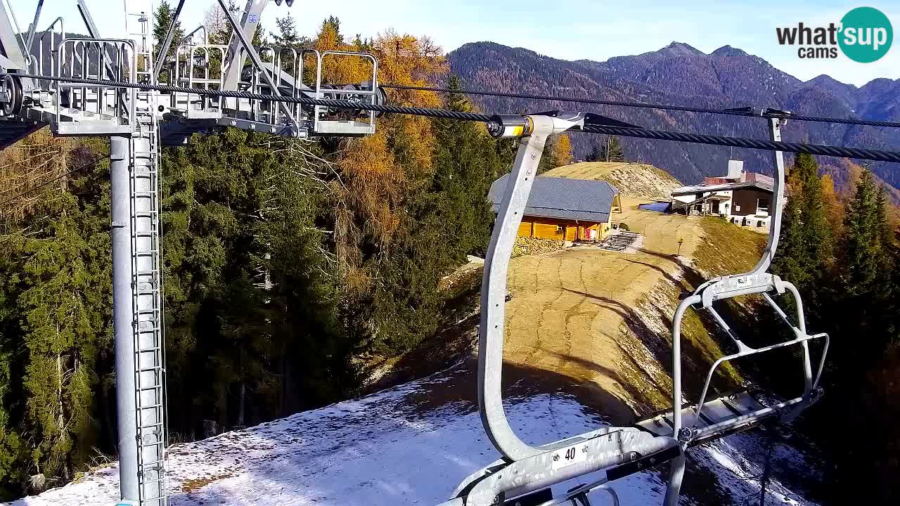 Webcam Kranjska Gora VITRANC 2 upper station