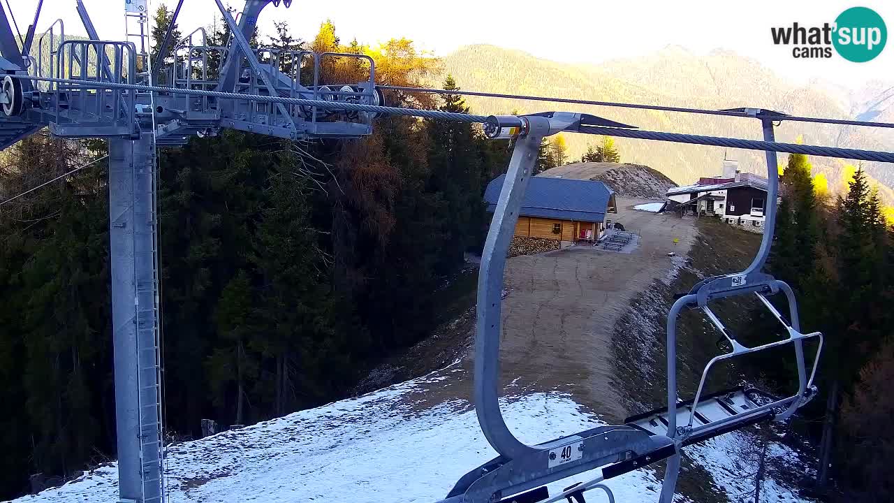 Web kamera Kranjska Gora VITRANC 2 | gornja postaja