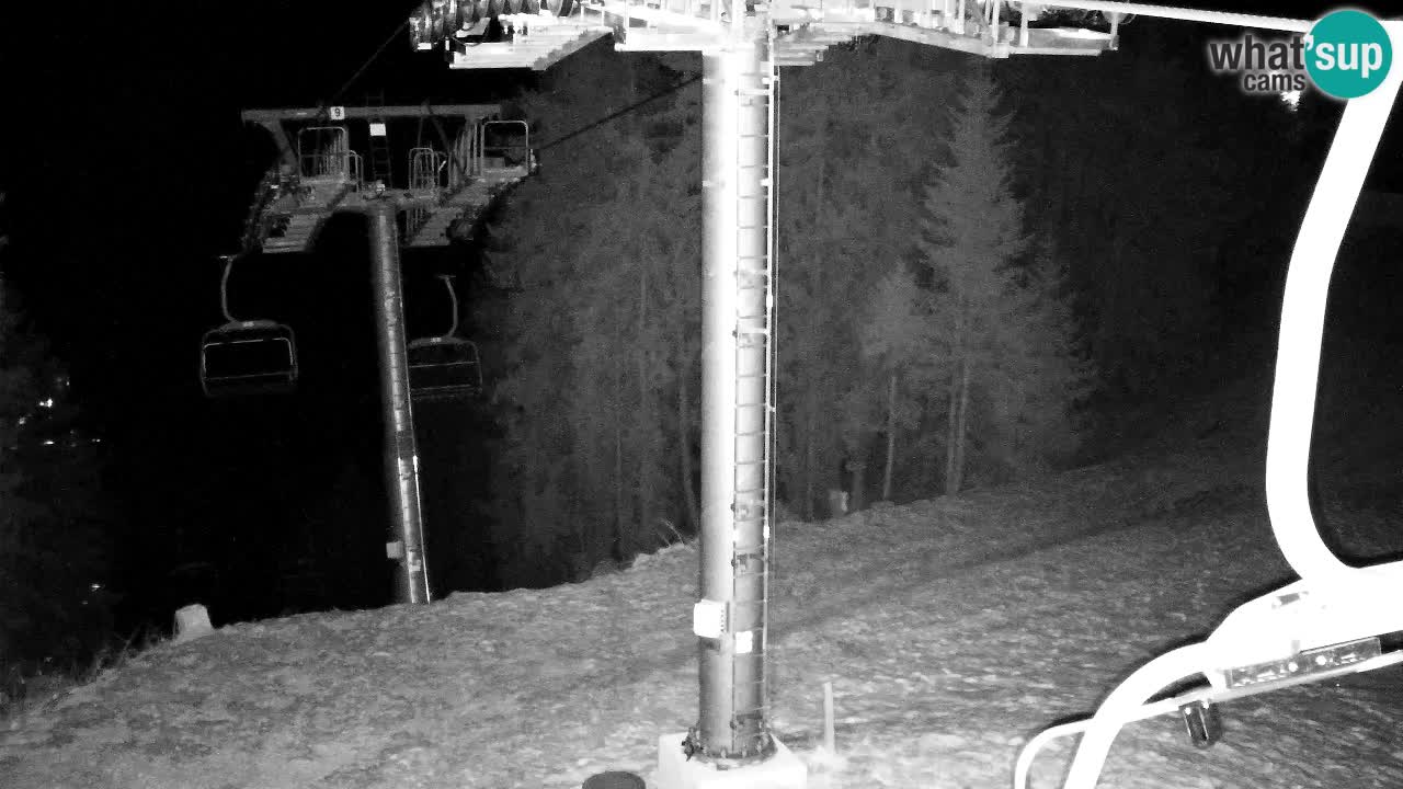 Webcam Kranjska Gora VITRANC 2 upper station