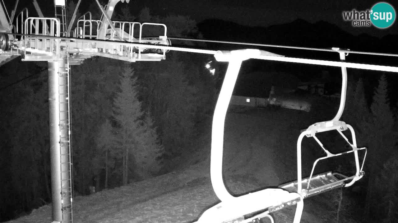 Webcam Kranjska Gora VITRANC 2 upper station