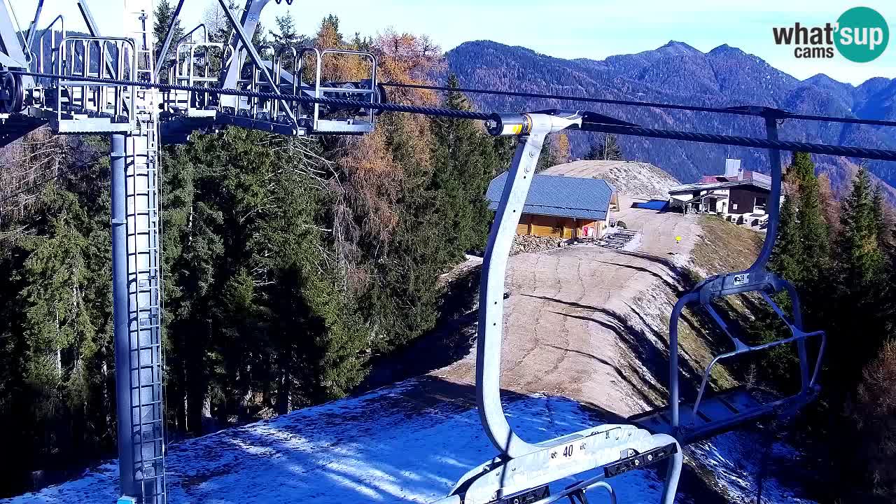 Webcam Kranjska Gora VITRANC 2 | station supérieure