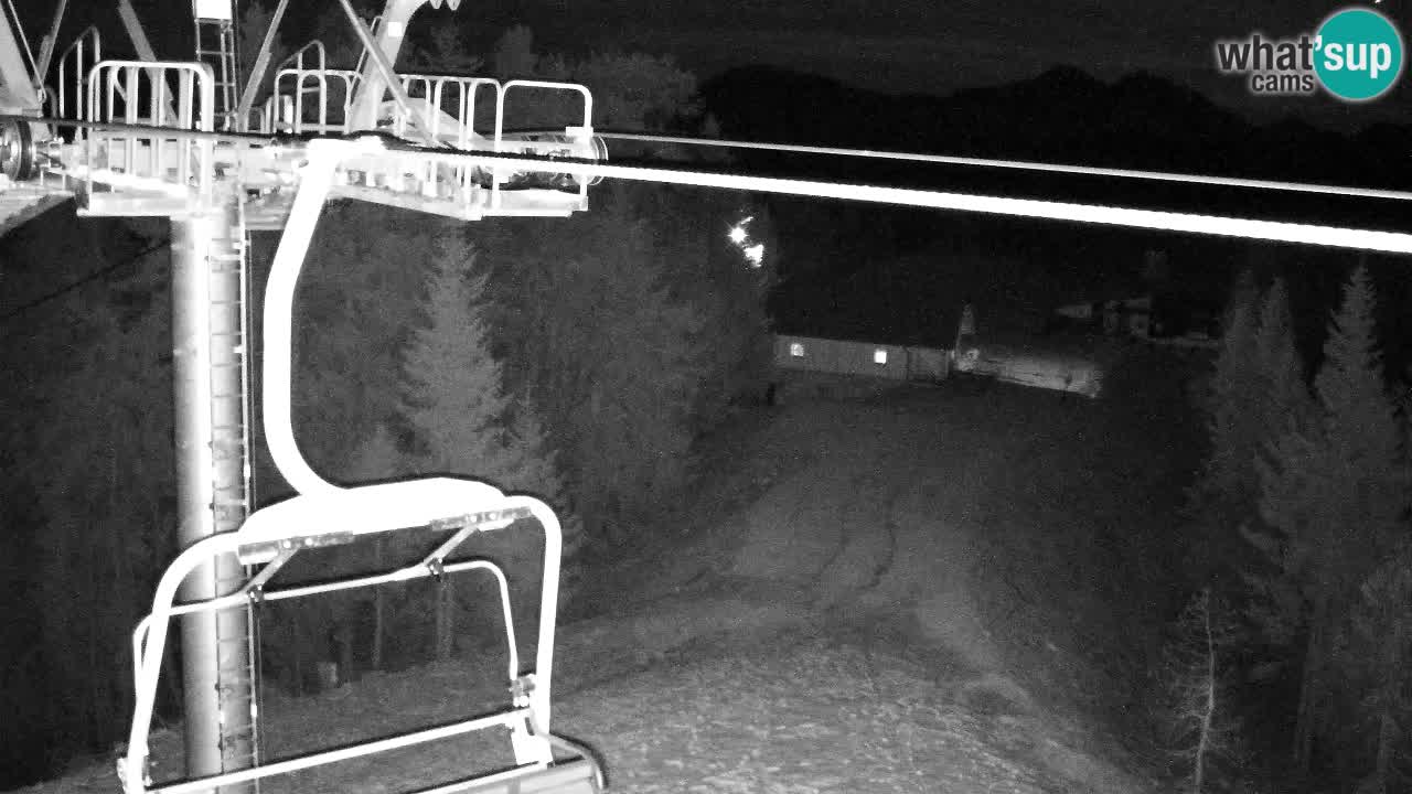 Web kamera Kranjska Gora VITRANC 2 | gornja postaja