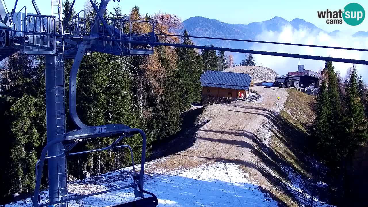 Webcam Kranjska Gora VITRANC 2 upper station