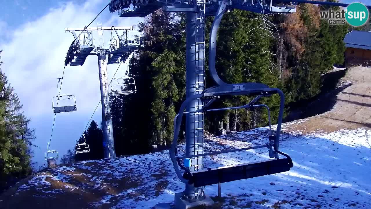 Webcam Kranjska Gora VITRANC 2 upper station
