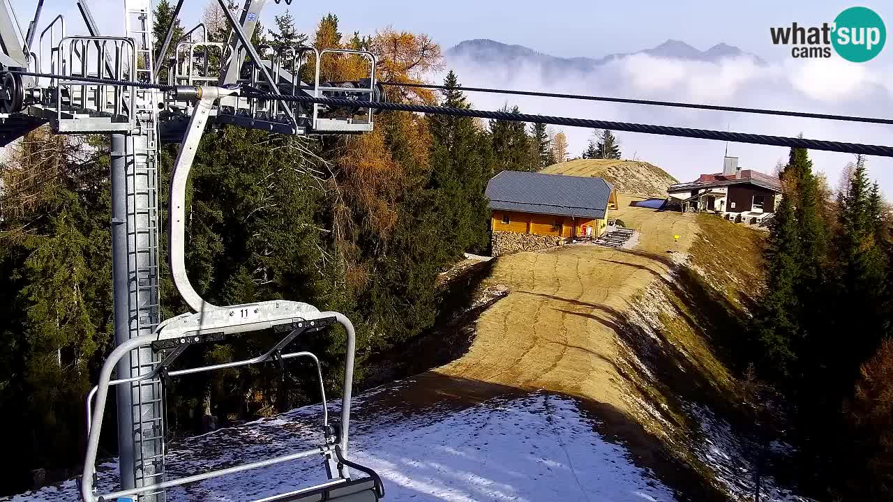 Webcam Kranjska Gora VITRANC 2 | Station supérieure