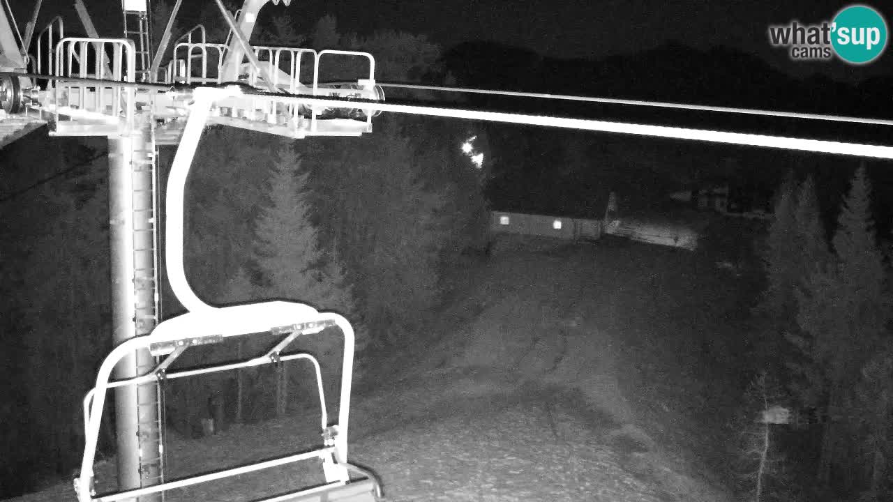 Web kamera Kranjska Gora VITRANC 2 | gornja postaja