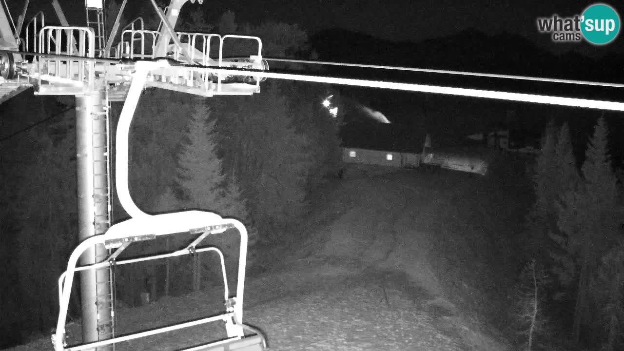 Webcam Kranjska Gora VITRANC 2 | station supérieure