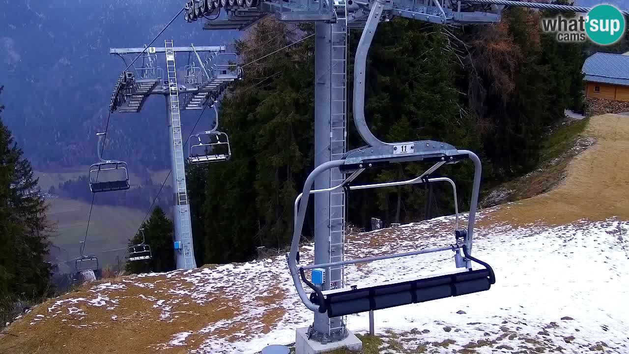 Webcam Kranjska Gora VITRANC 2 | Station supérieure