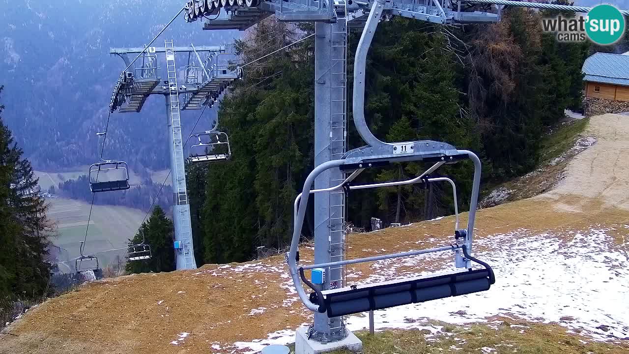 Web kamera Kranjska Gora VITRANC 2 | gornja postaja