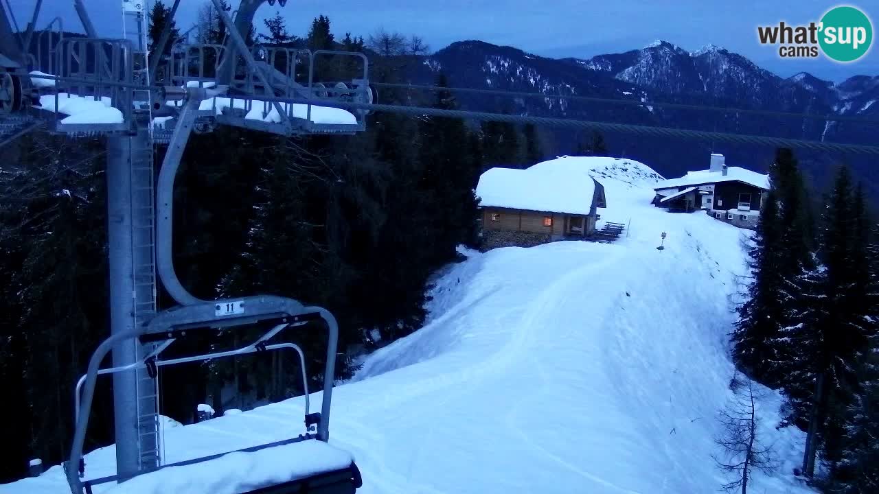 Webcam VITRANC 2 | Kranjska Gora – stazione superiore