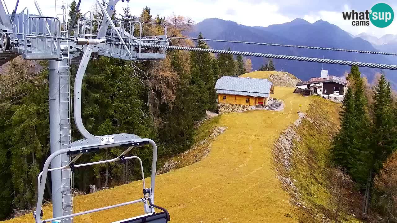 Webcam Kranjska Gora VITRANC 2 upper station