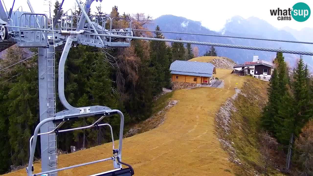 Webcam Kranjska Gora VITRANC 2 | station supérieure