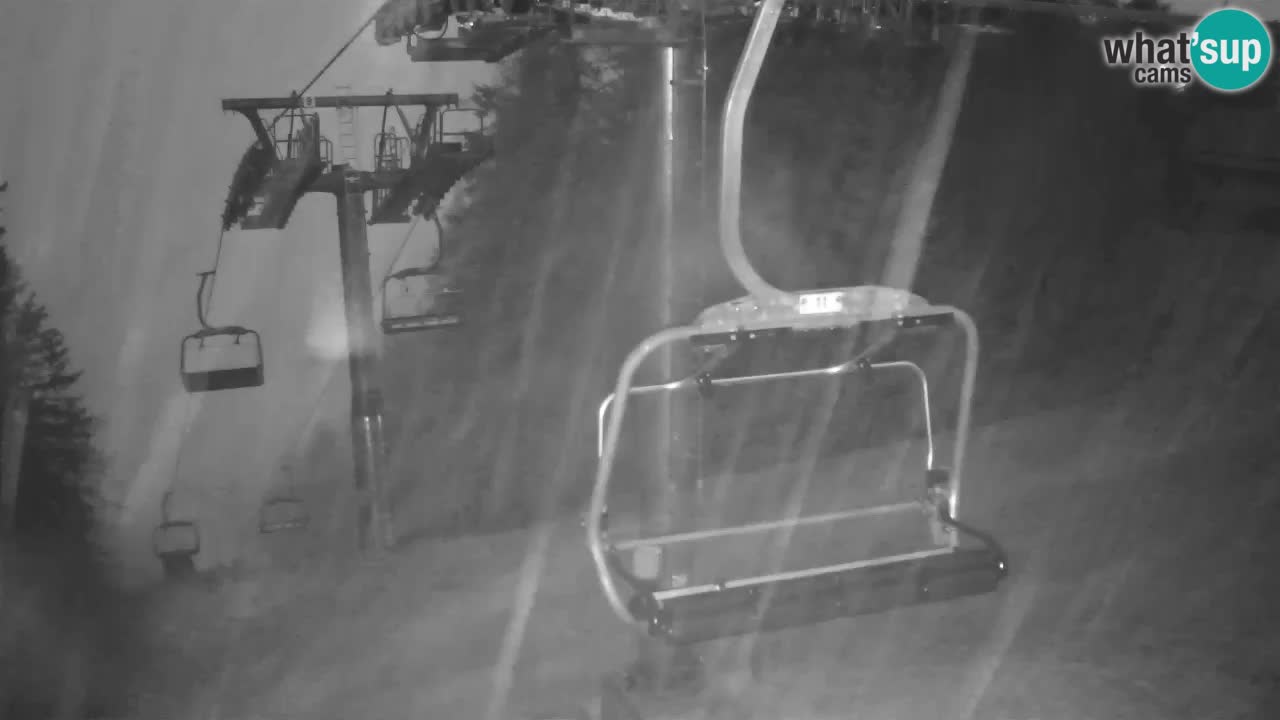 Webcam Kranjska Gora VITRANC 2 | Station supérieure