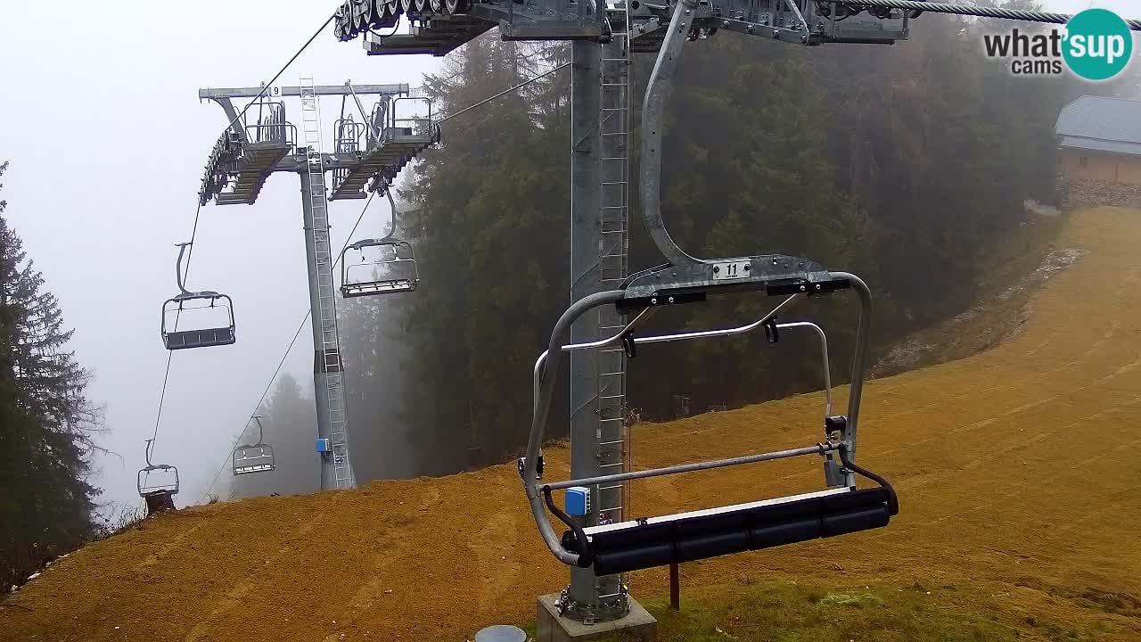 Webcam Kranjska Gora VITRANC 2 | station supérieure