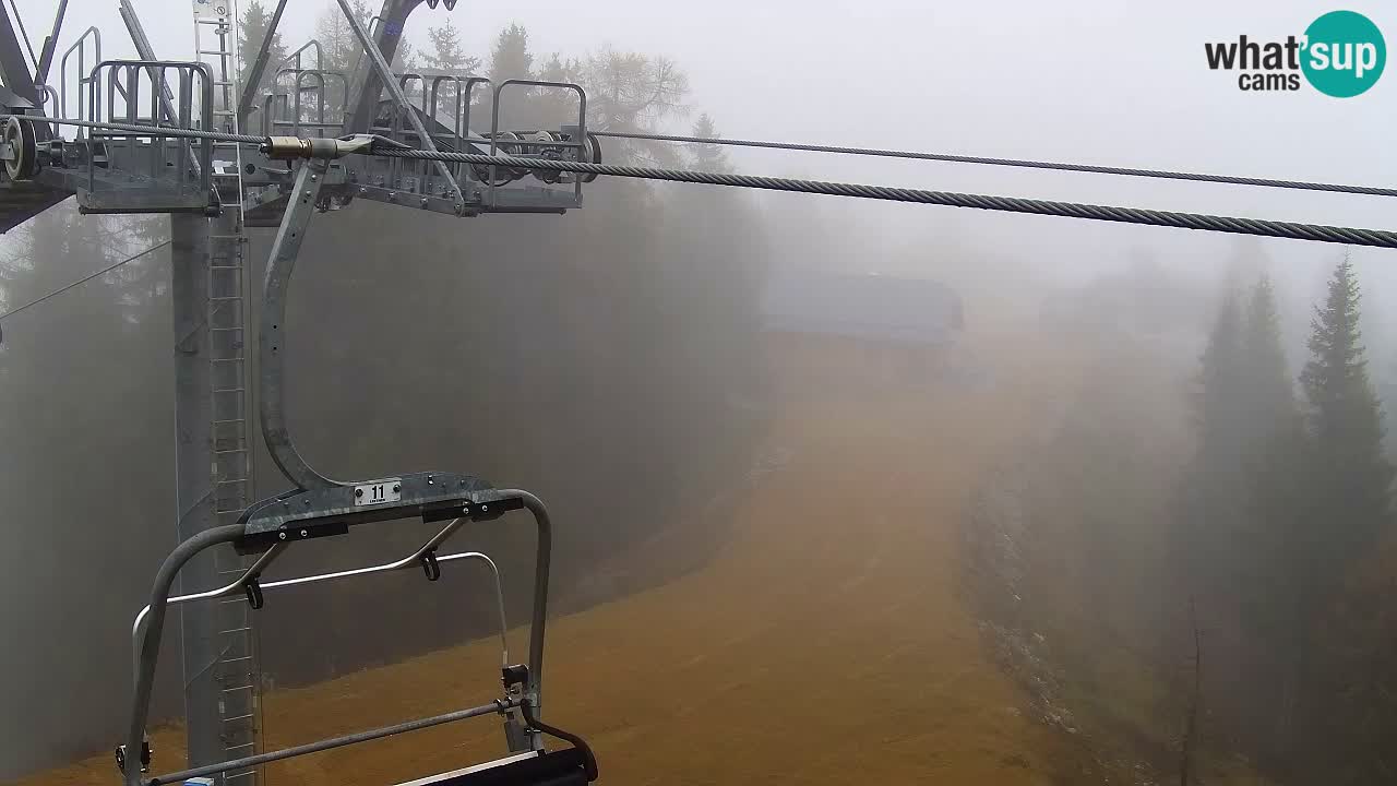 Kranjska Gora webcam VITRANC 2 | Bergstation