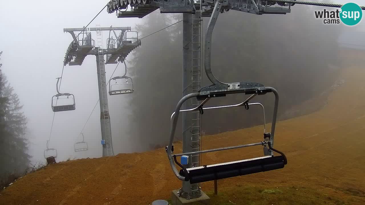 Webcam Kranjska Gora VITRANC 2 | Station supérieure