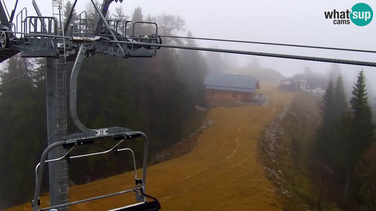 Webcam Kranjska Gora VITRANC 2 | Station supérieure