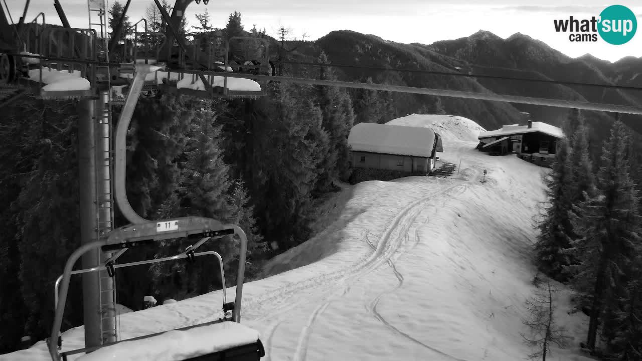 Webcam Kranjska Gora VITRANC 2 | station supérieure