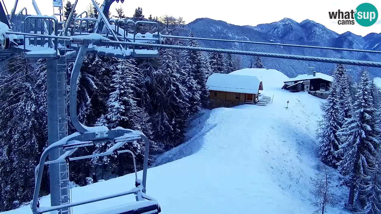 Webcam Kranjska Gora VITRANC 2 upper station
